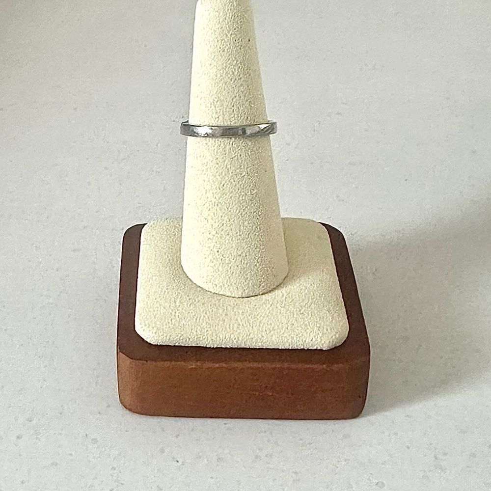 Sparkling 14k Diamond Stackable Band - image 3